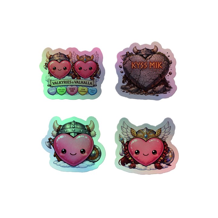 Valkyries & Valhalla Holographic Sticker Pack product image (2)