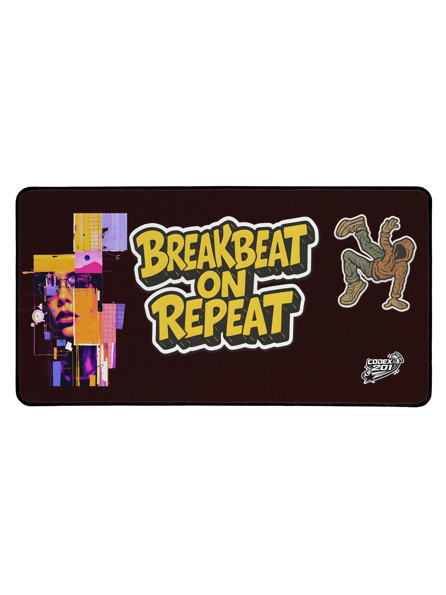 BREAKBEAT Night Owl Desk Mat product image (1)