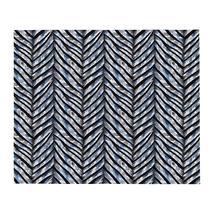 Blue Grey Snake Skin Blanket product image (2)