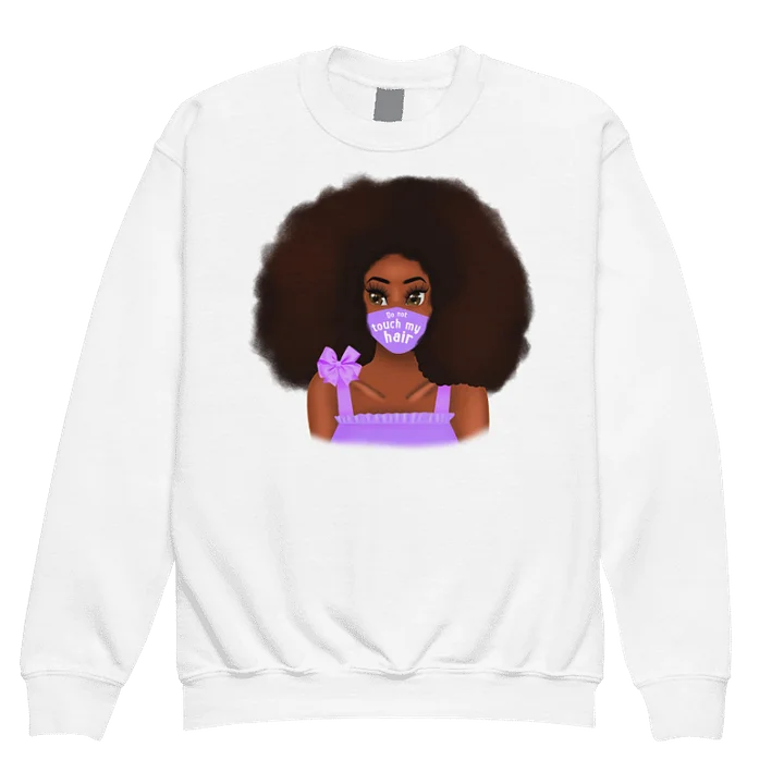 Do Not Touch My Hair Crewneck (Kids) product image (5)