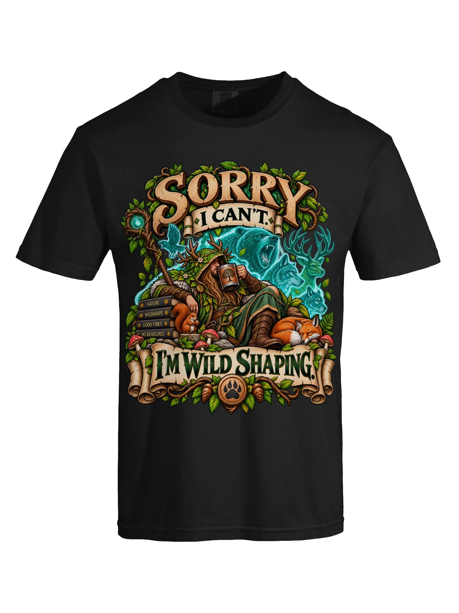Sorry, I Can’t — I’m Wild Shaping product image (9)