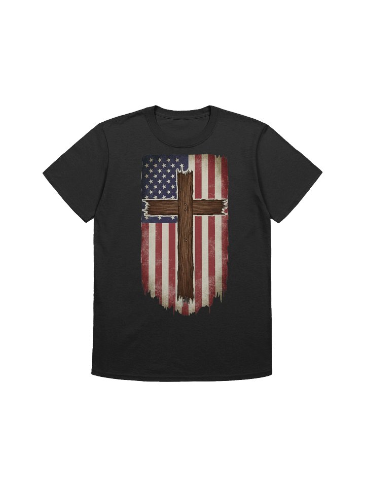 Patriot's Cross Flag T-Shirt product image (1)