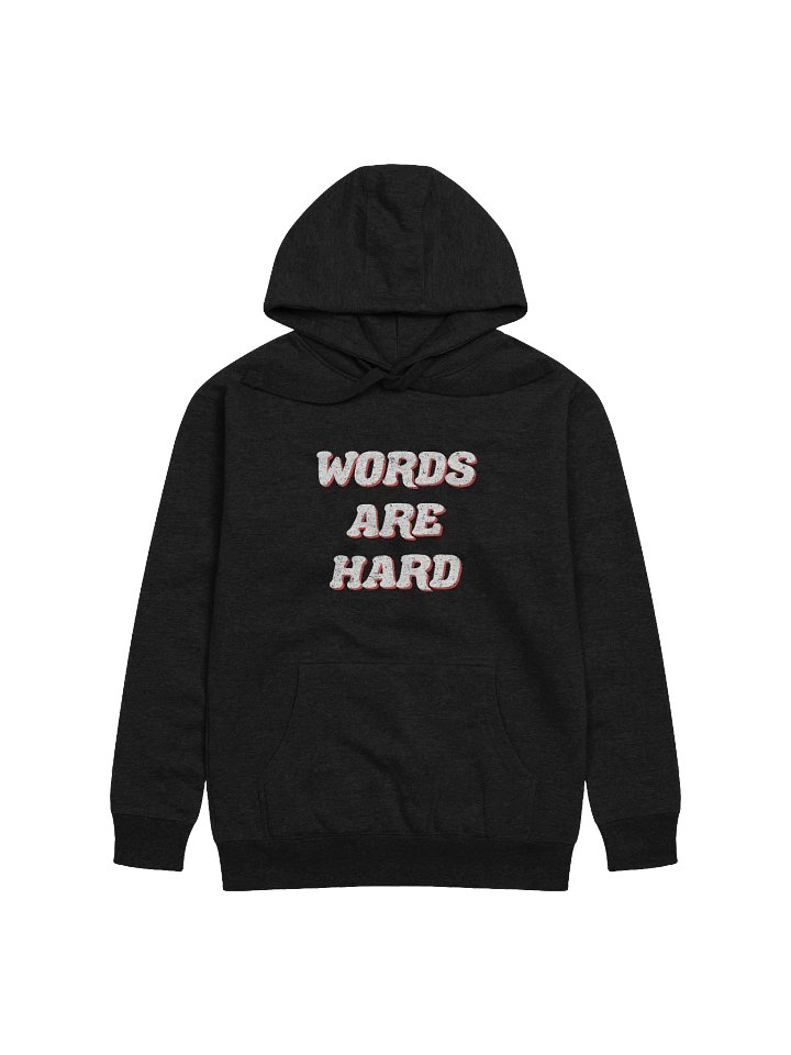 Retro Words Are Hard Hoodie product image (1)