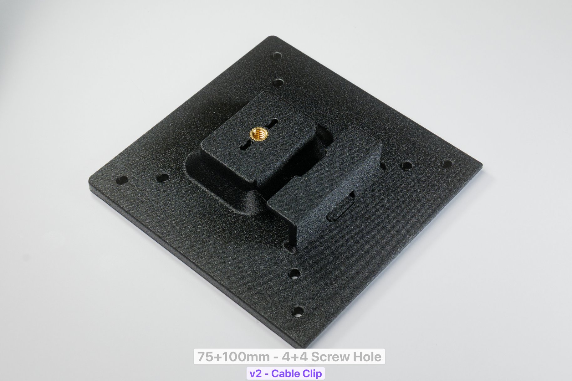 Portable Monitor 75+100mm VESA Adapter (4-Screw Version) product image (2)