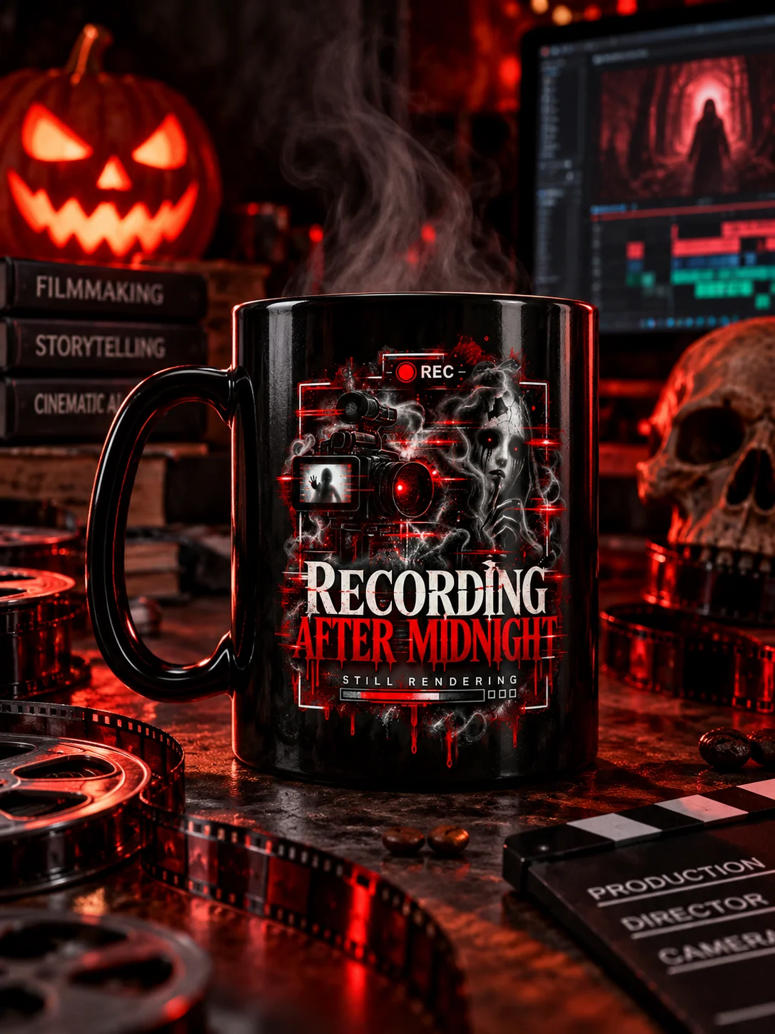 Recording After Midnight – Limited Edition Halloween Mug product image (2)
