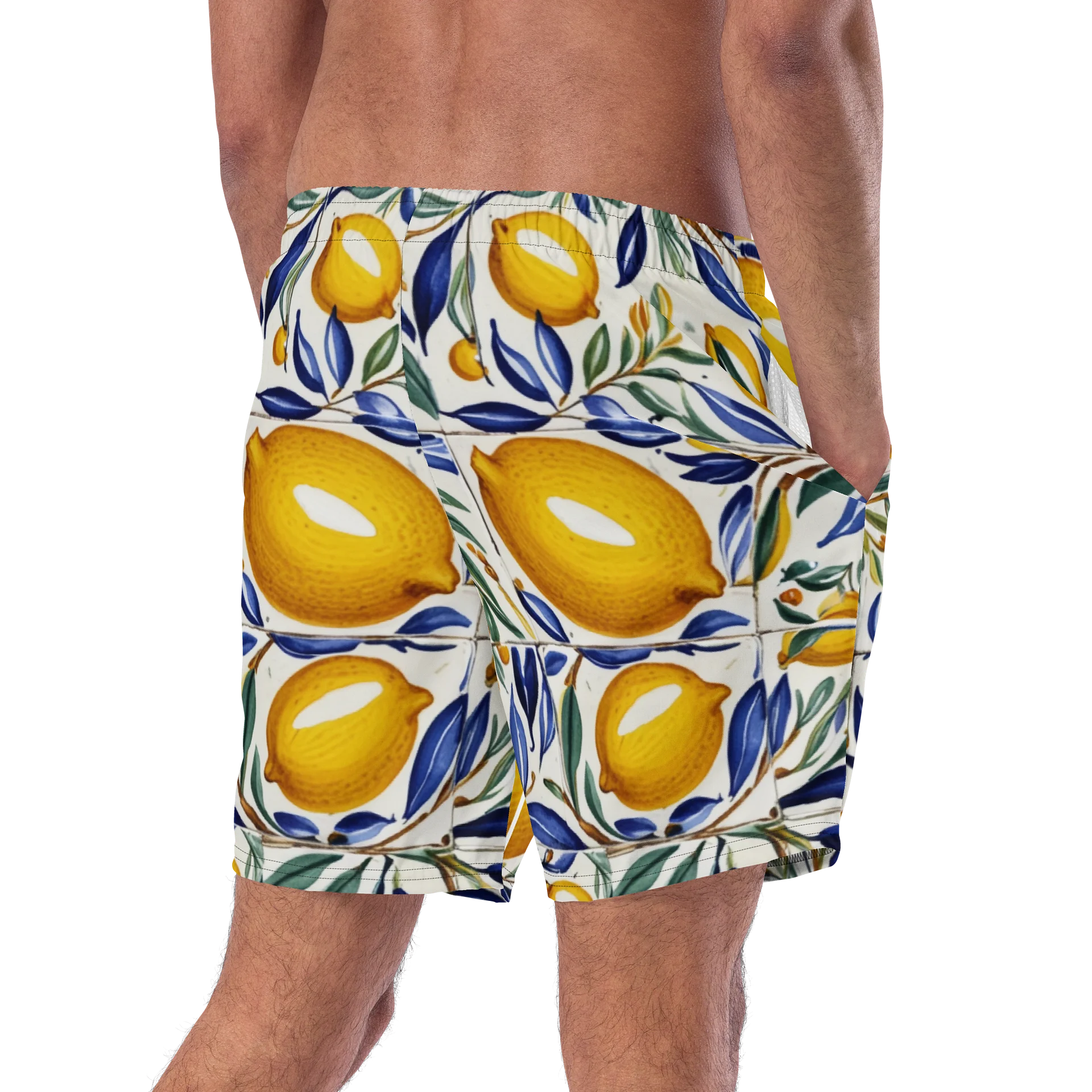 The Amalfi Citrus Tailored Swim Trunk product image (9)