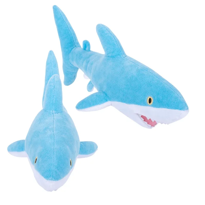 Cute 13" Ocean Safe Mako Shark Plush - Soft Eco-Friendly Baby Stuffed Toy product image (2)