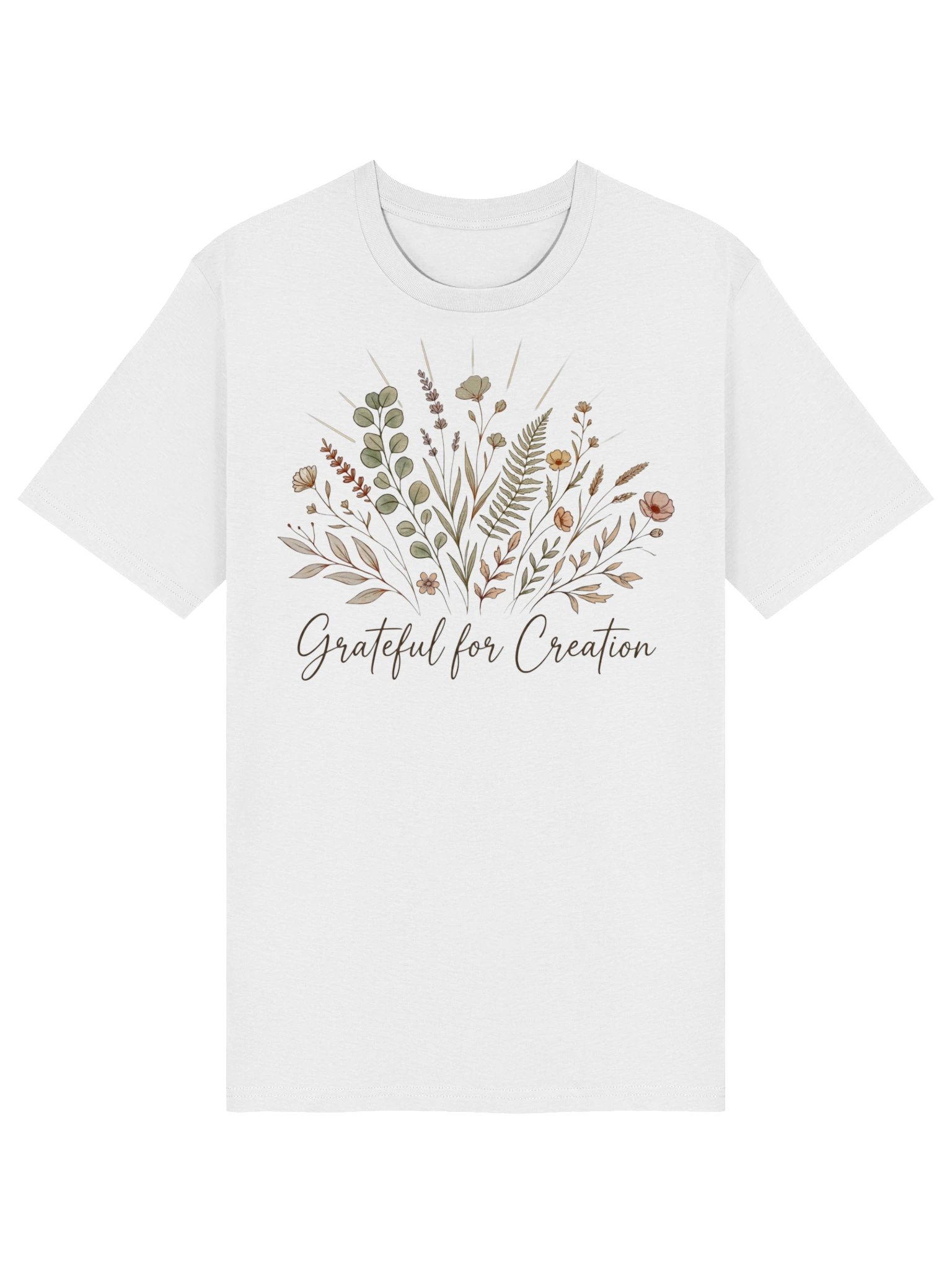 Grateful for Creation – Creation Care Faith Organic Cotton T-Shirt product image (22)