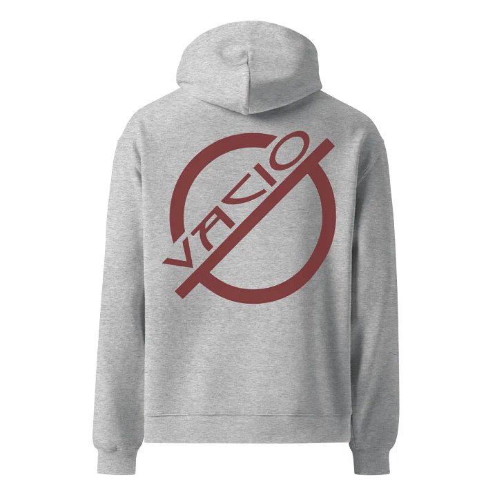 VACIO {NULL} Logo Relaxed Fit Hoodie (RED) product image (1)