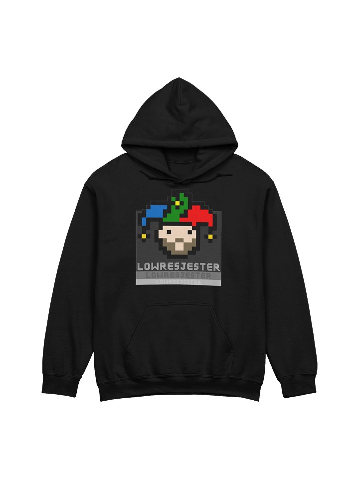 Pixelated Jester Delight Hoodie product image (1)