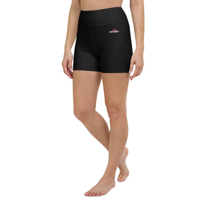 Fly Diiqqiidy Ladies Black Yoga Shorts product image (2)