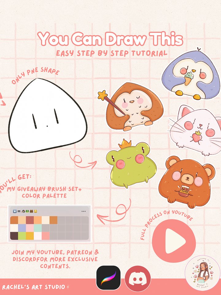 🔼🟰🐧🐸🐻🐱 product image (1)