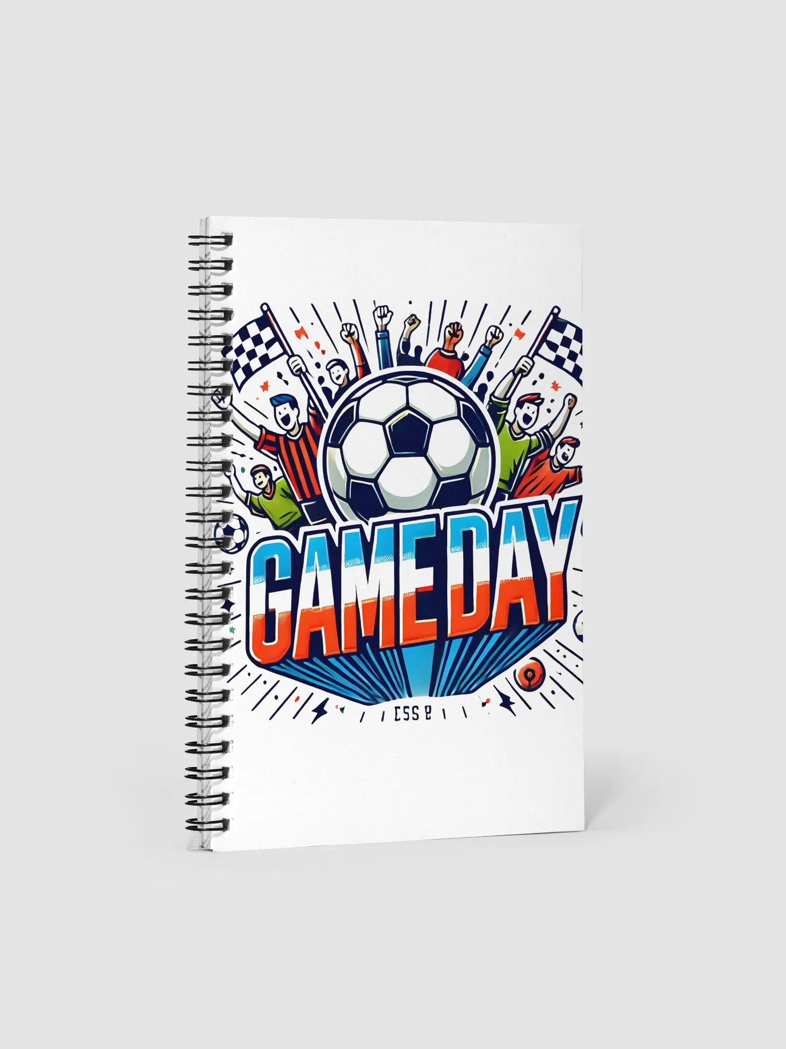 GAMEDAY Excitement Spiral Notebook product image (1)