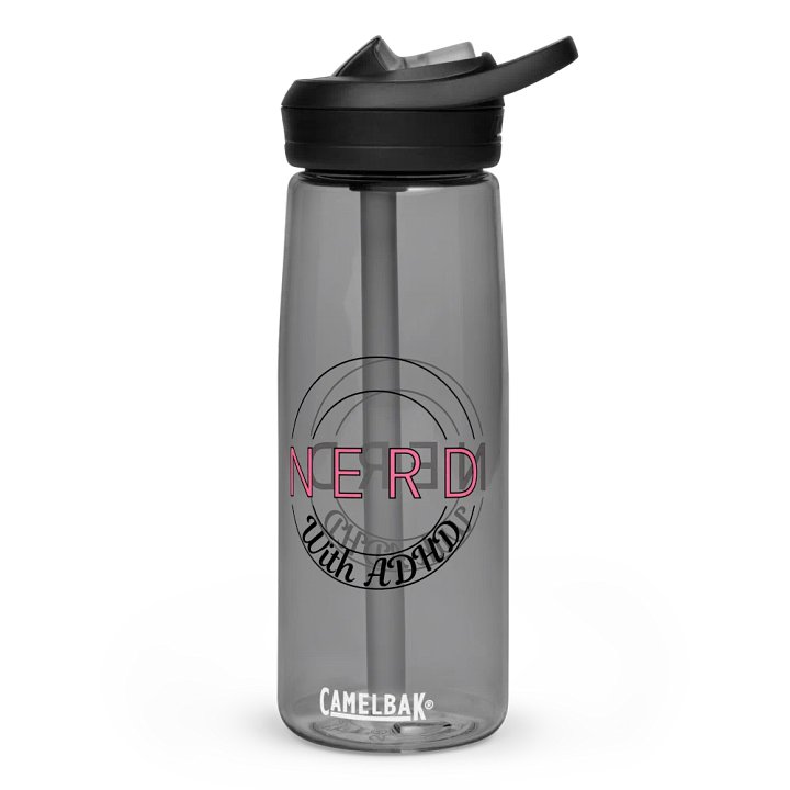 Nerd logo Sports Water Bottle product image (1)