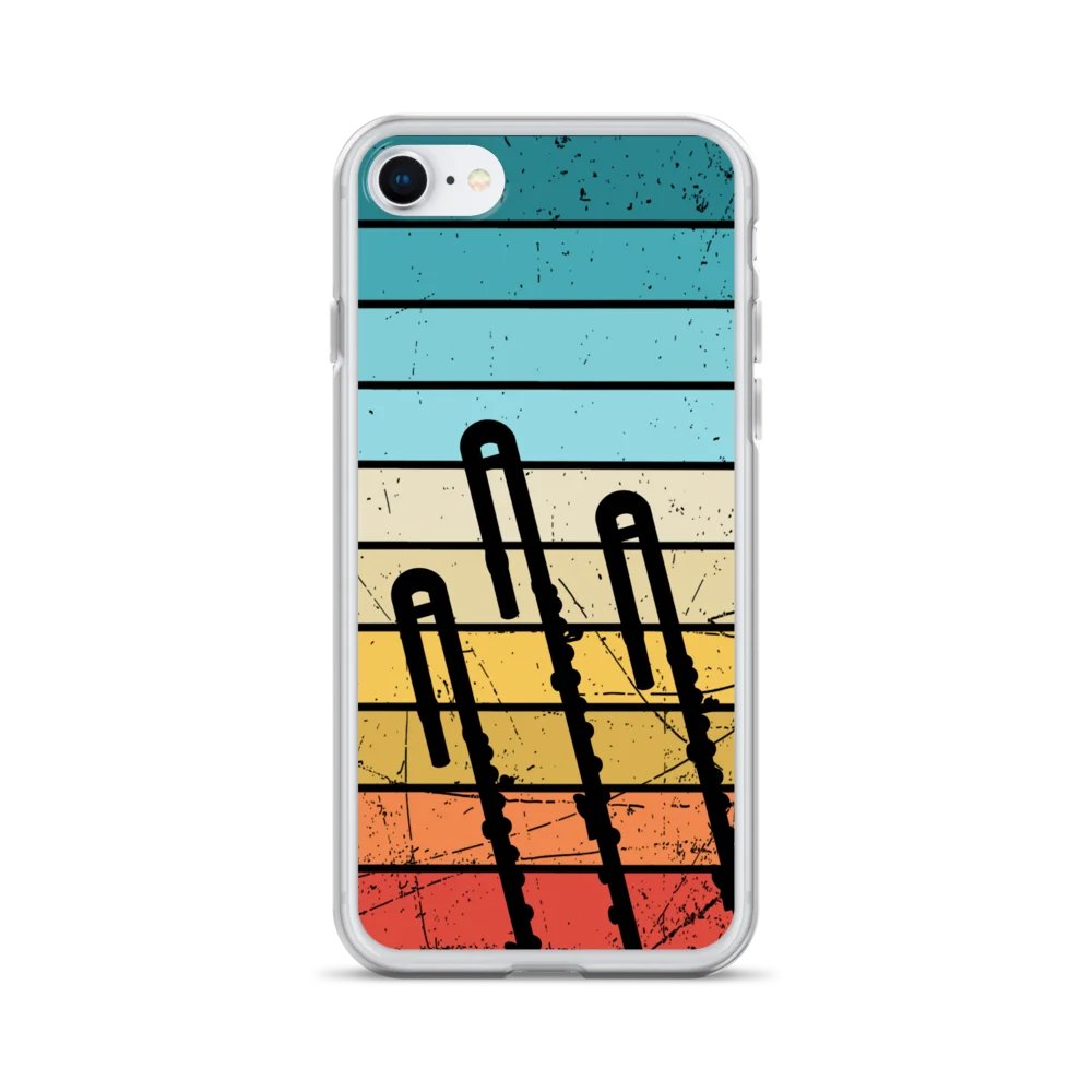 Retro Abstract iPhone Case - Bass Flute product image (24)