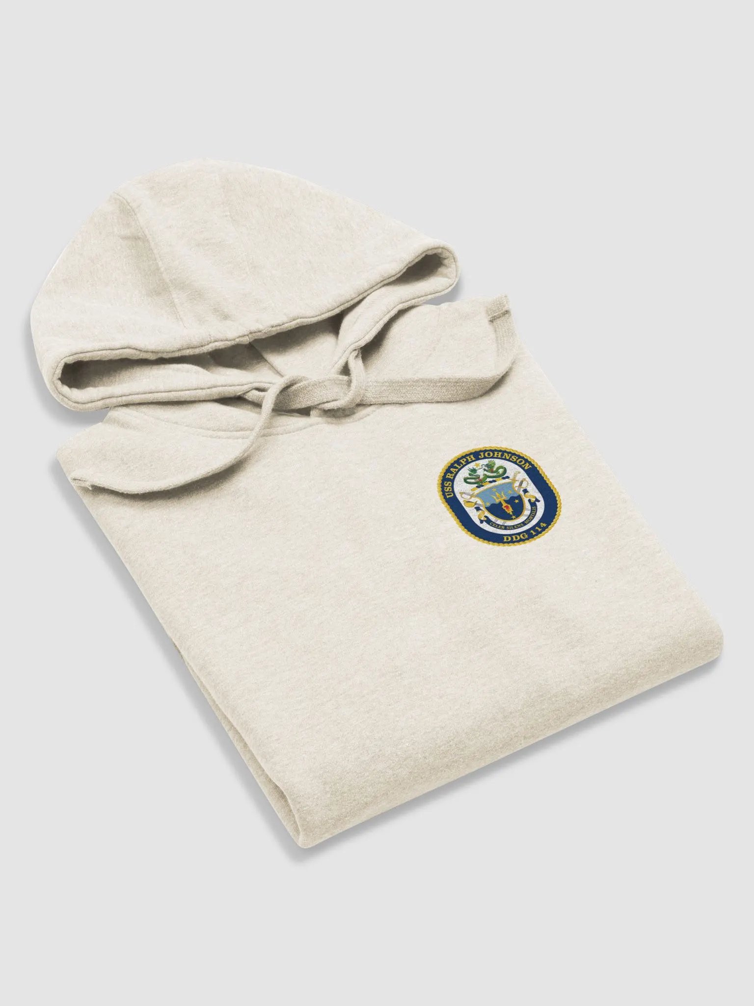 USS Ralph Johnson DDG 114: Hooded Sweatshirt product image (50)