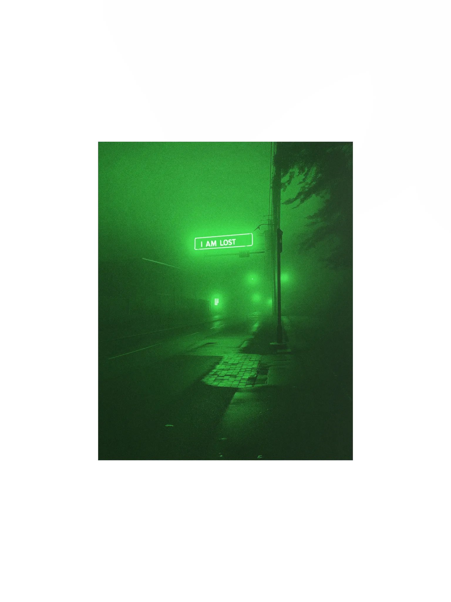"I am lost" Matte Poster product image (1)