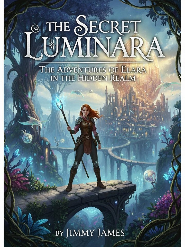 The Secret of Luminara: The Adventures of Elara in the Hidden Realm product image (1)