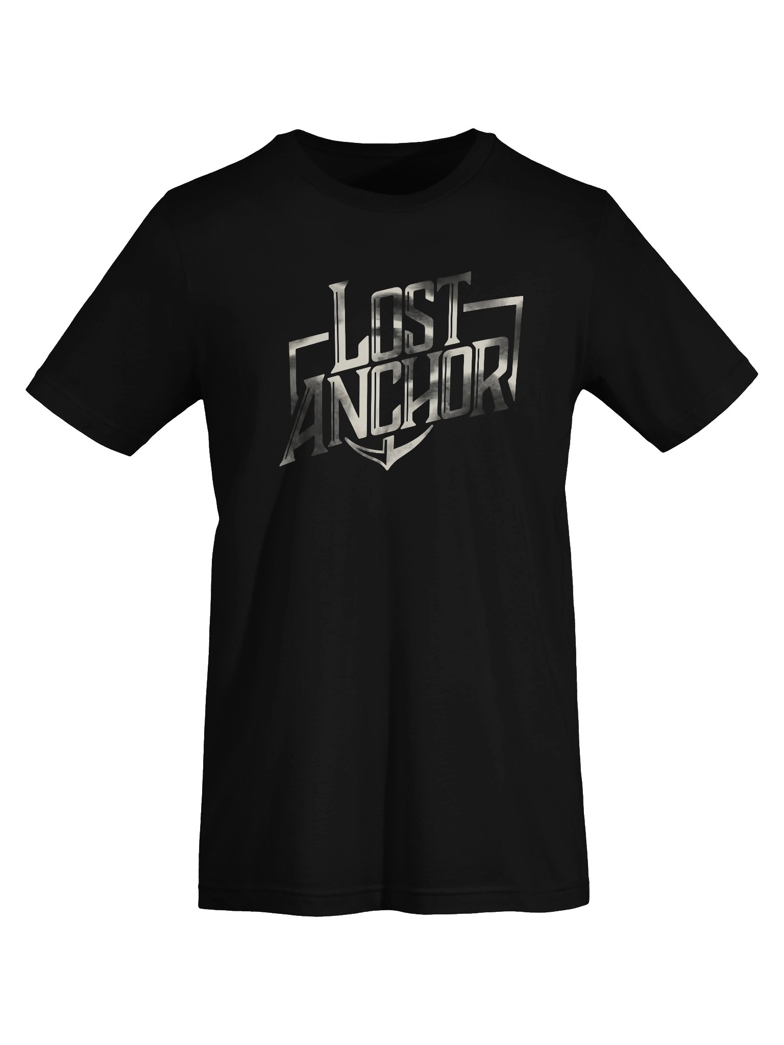 Lost Anchor Logo Tee - Black/White product image (7)