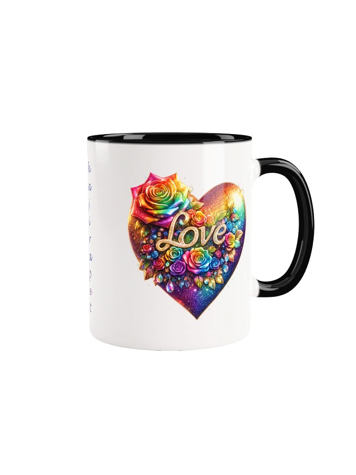 Rainbow Love Ceramic Mug product image (1)