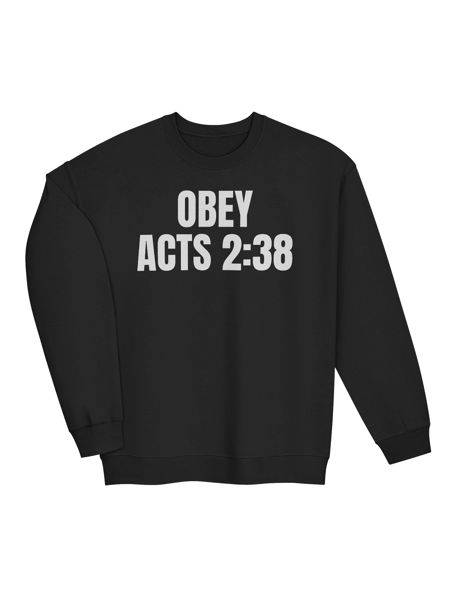 Obey Acts 2:38 Classic Crewneck Sweatshirt product image (2)