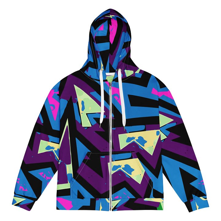 Vibrant Dreams Zip Hoodie by DTAC product image (1)
