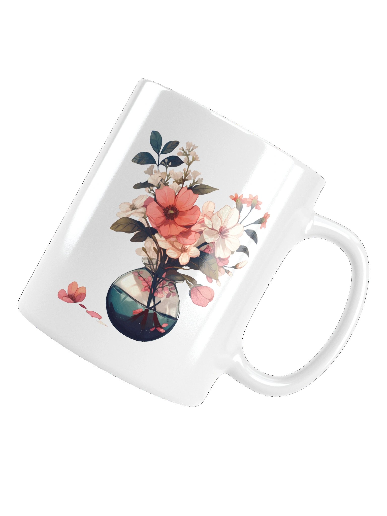 Vase Black Glossy Mug product image (16)