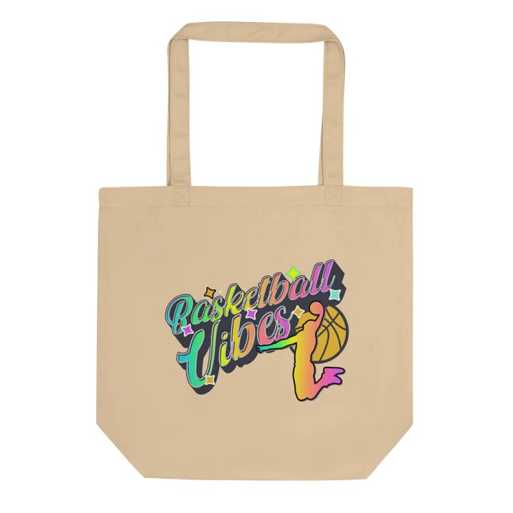 Basketball Vibes Rainbow Airborne Hoops Eco Tote product image (1)