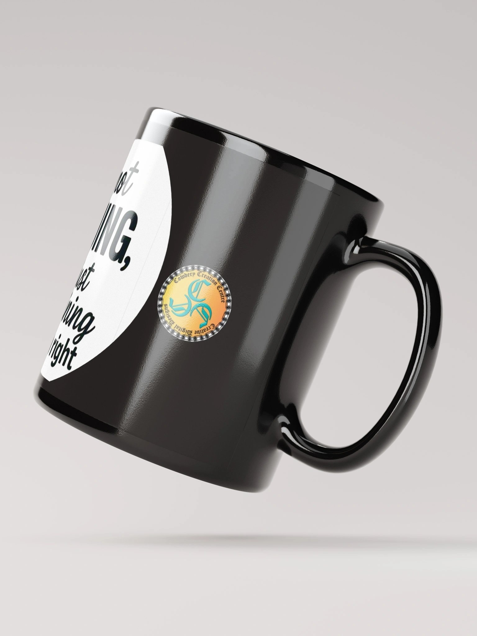 I'm Not Arguing (Male) Glossy Black Mug product image (2)