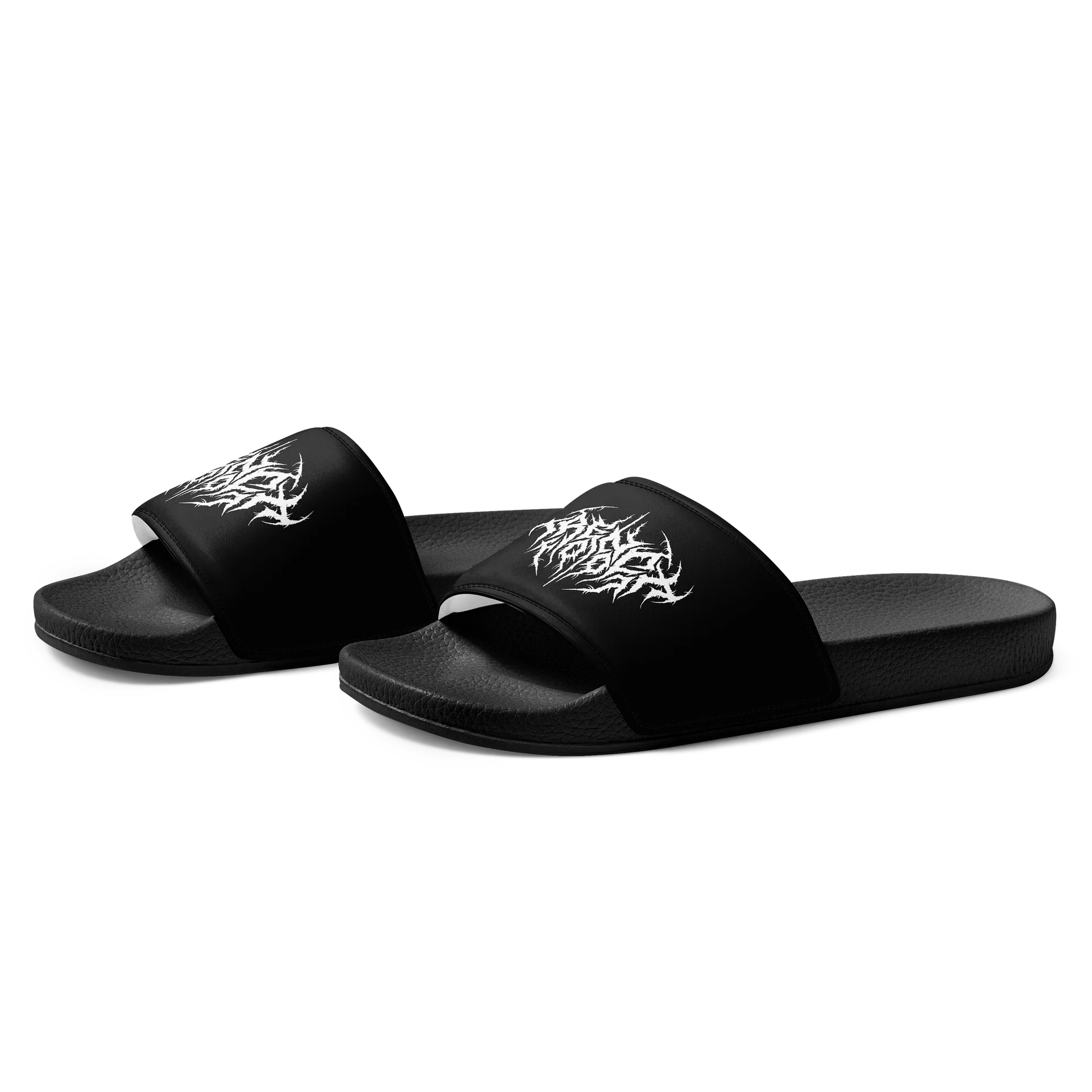 TRENCH SLIDES BLACK product image (1)