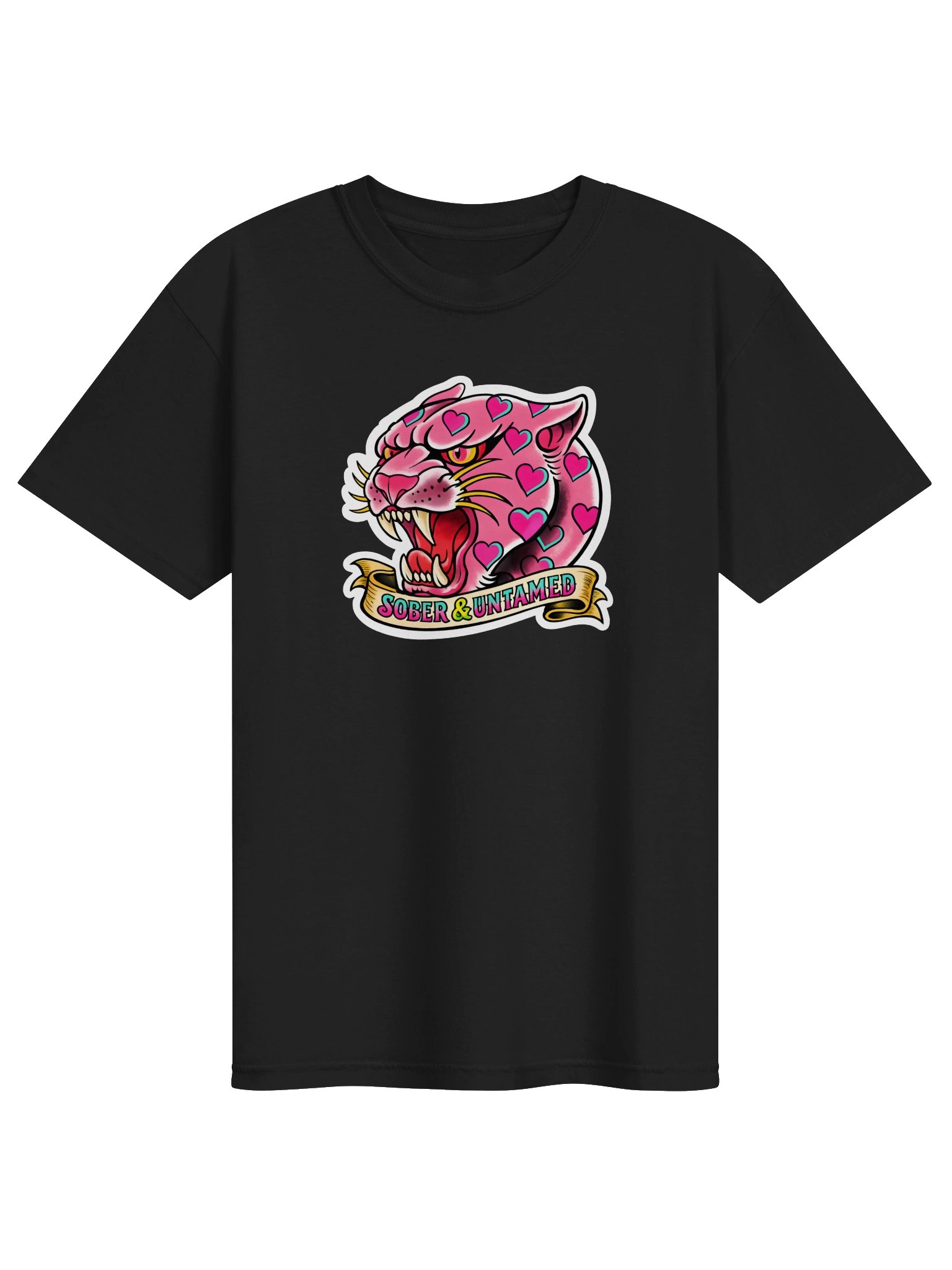 Sober & Untamed Pink Panther Tee product image (7)