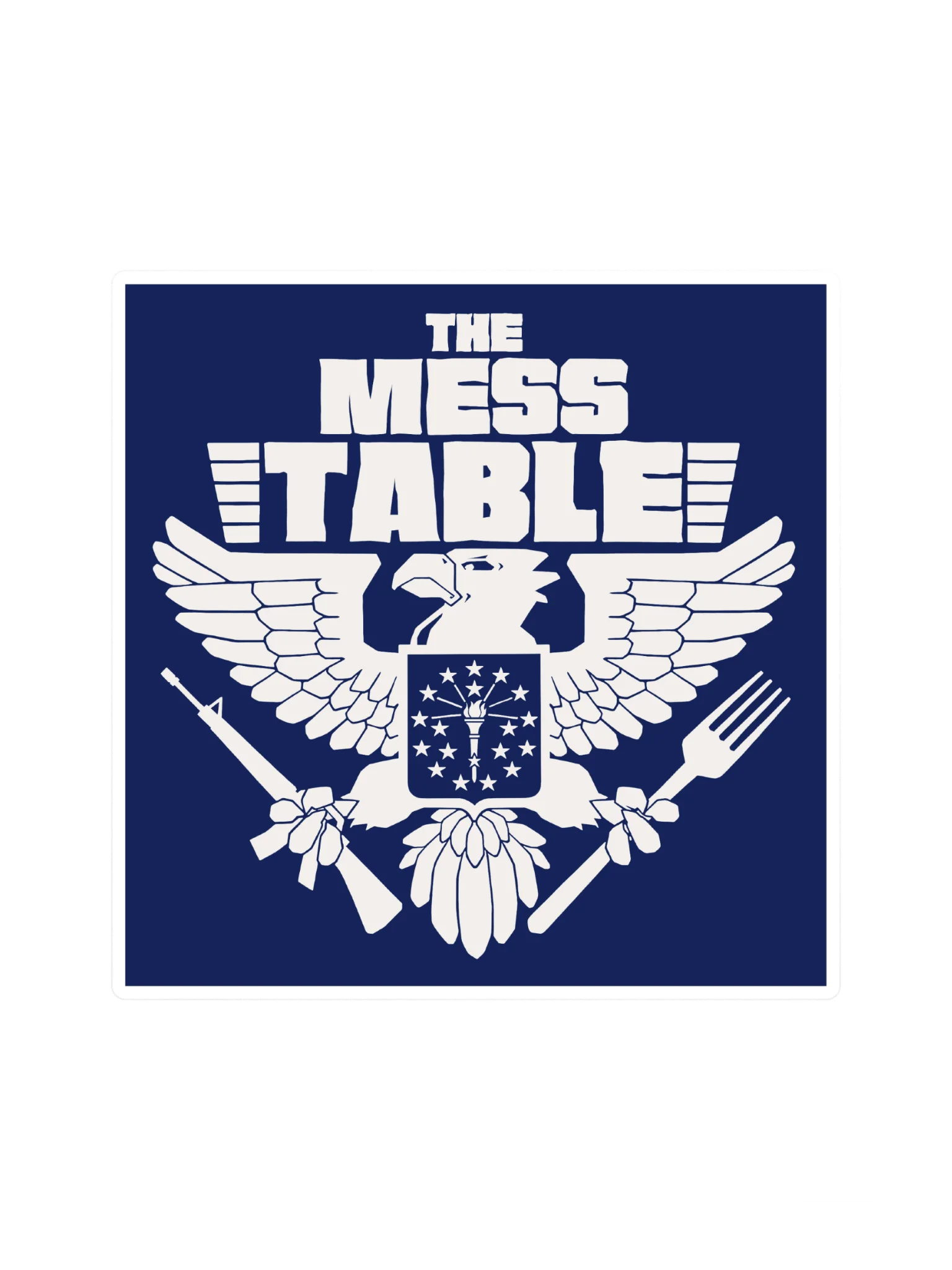 Sticker with Blue TMT Logo product image (3)