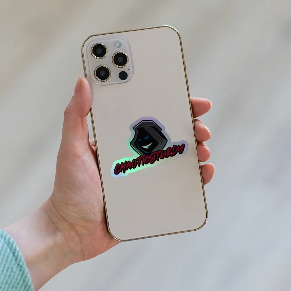 Holographic Logo Sticker product image (8)