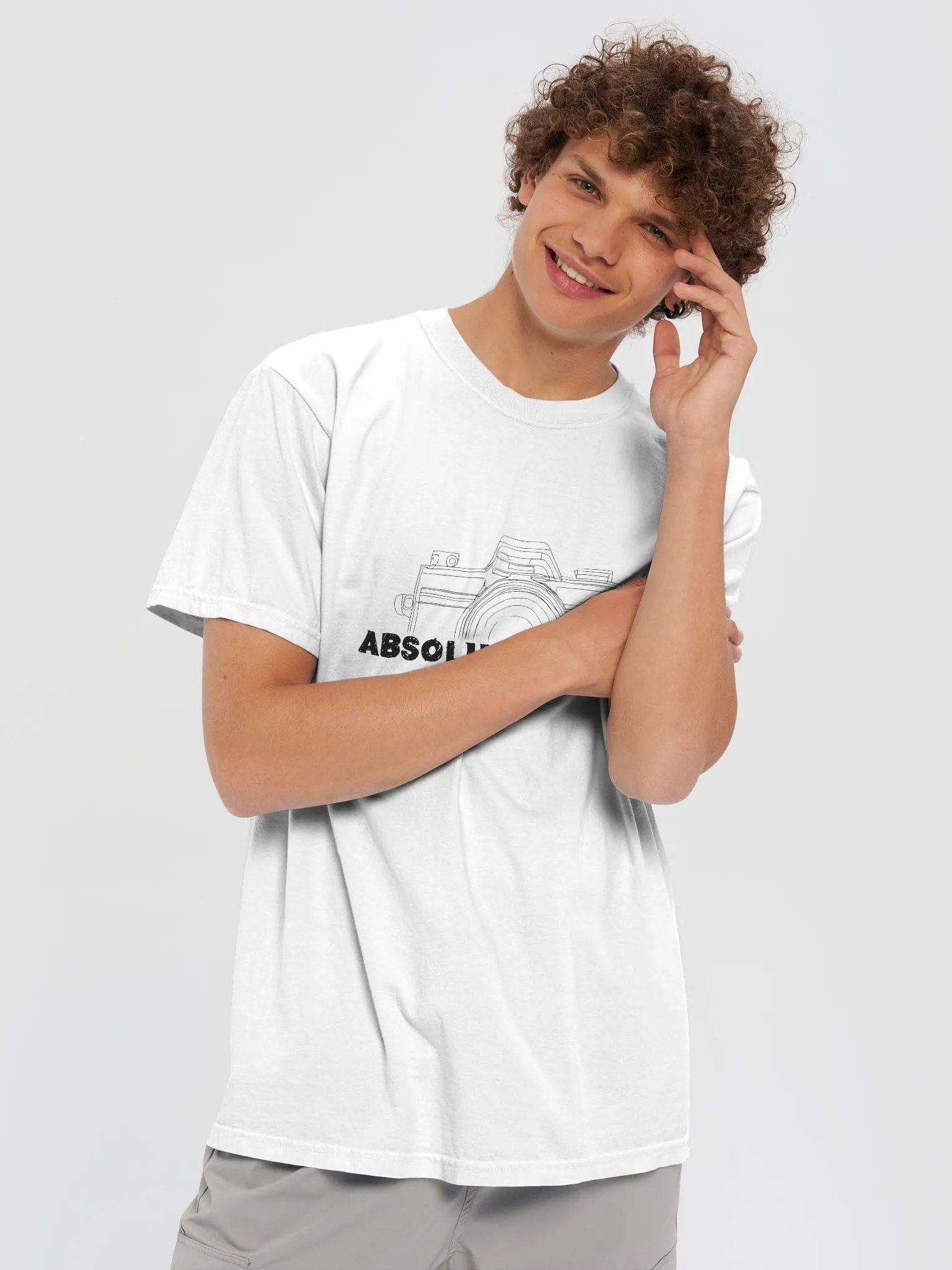 ABSOLUTELY EPIC photo white shirt product image (5)
