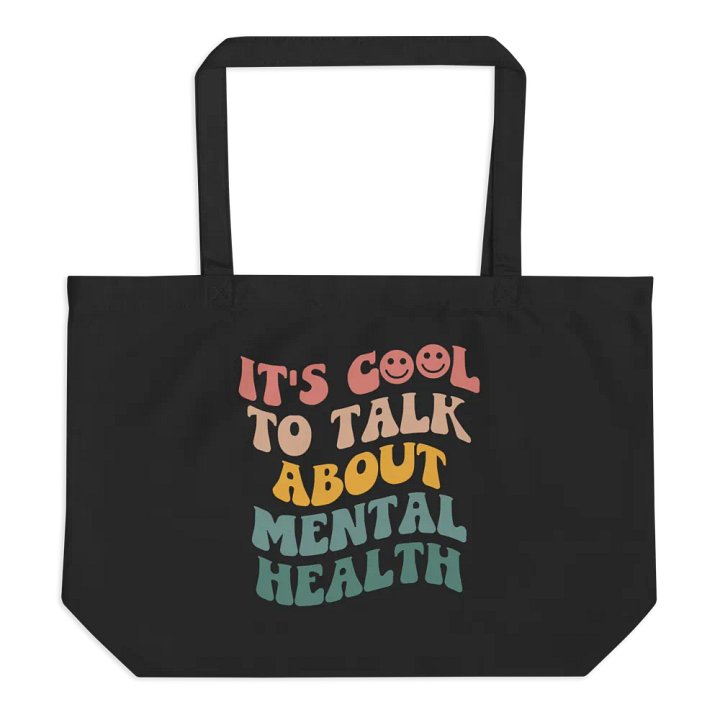 It's Cool To Talk About Mental Health Tote product image (2)