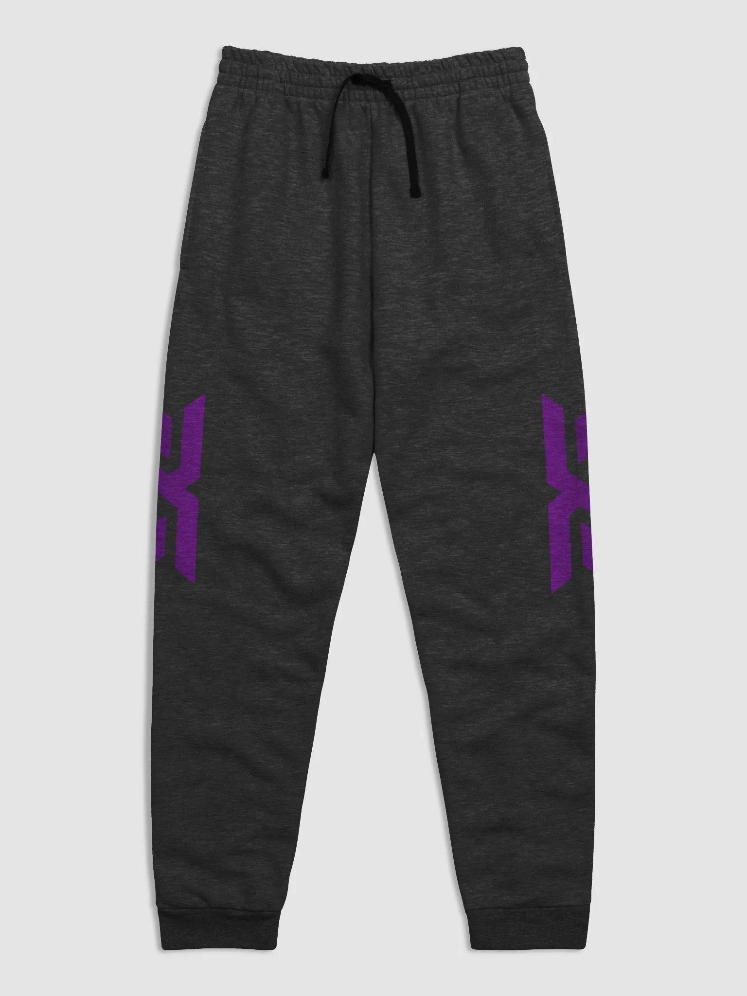 Black Joggers Purple Logo product image (6)