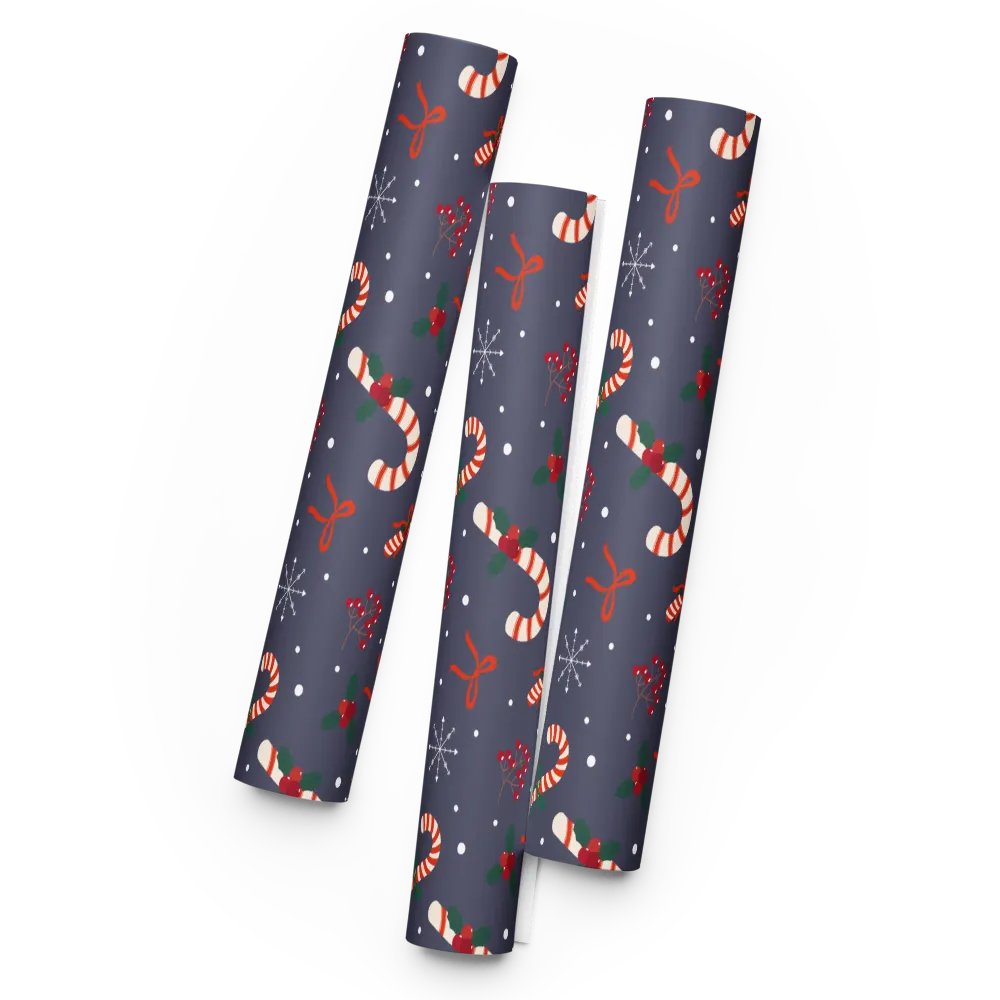 Candy Cane Dreams Wrapping paper product image (5)