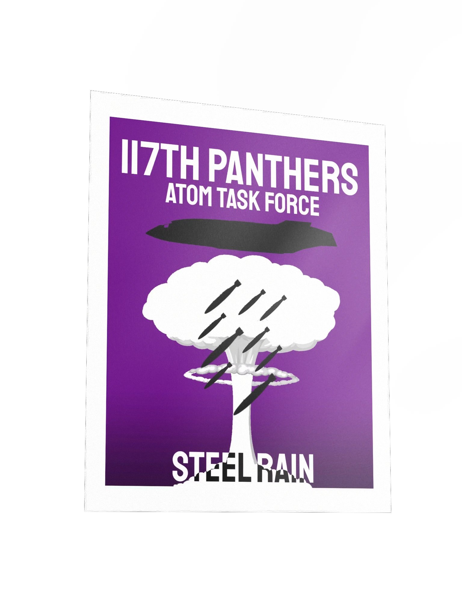 117th Panthers Steel Rain Poster product image (6)