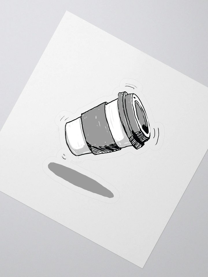 Espresso Yourself real life sticker product image (2)