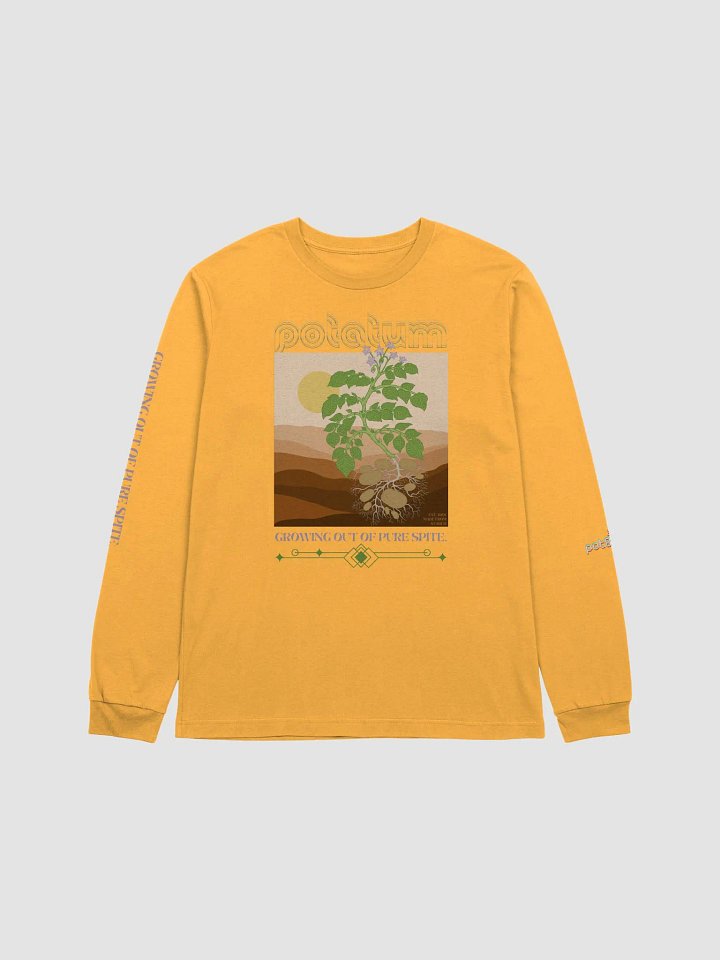 GROWING OUT OF PURE SPITE supersoft long sleeve tee product image (13)