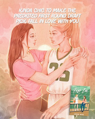 Kinda chic… sapphic romance edition 🏀💚

Tip In and Bank Shot by Josie Mae are available NOW!

TIP IN includes:

💚 Sapphic Rom...