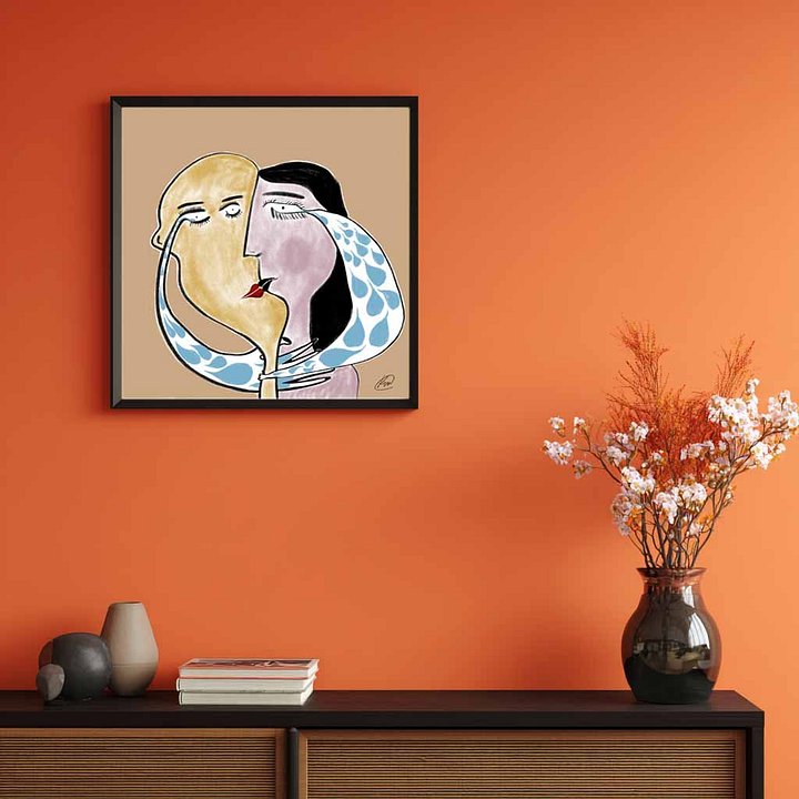Together again (Framed Print) product image (2)