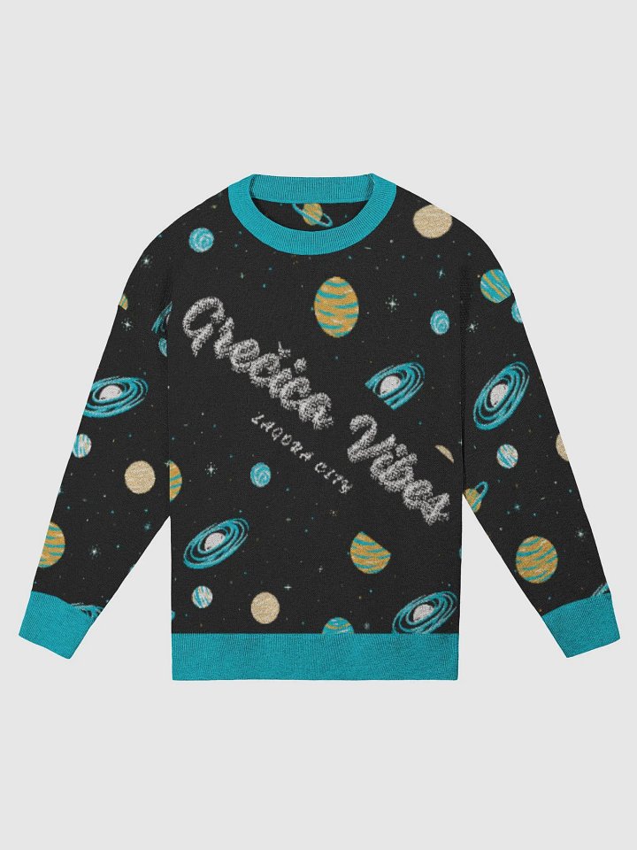 Galactic Grečica Vibes Relaxed Crewneck Sweater product image (5)