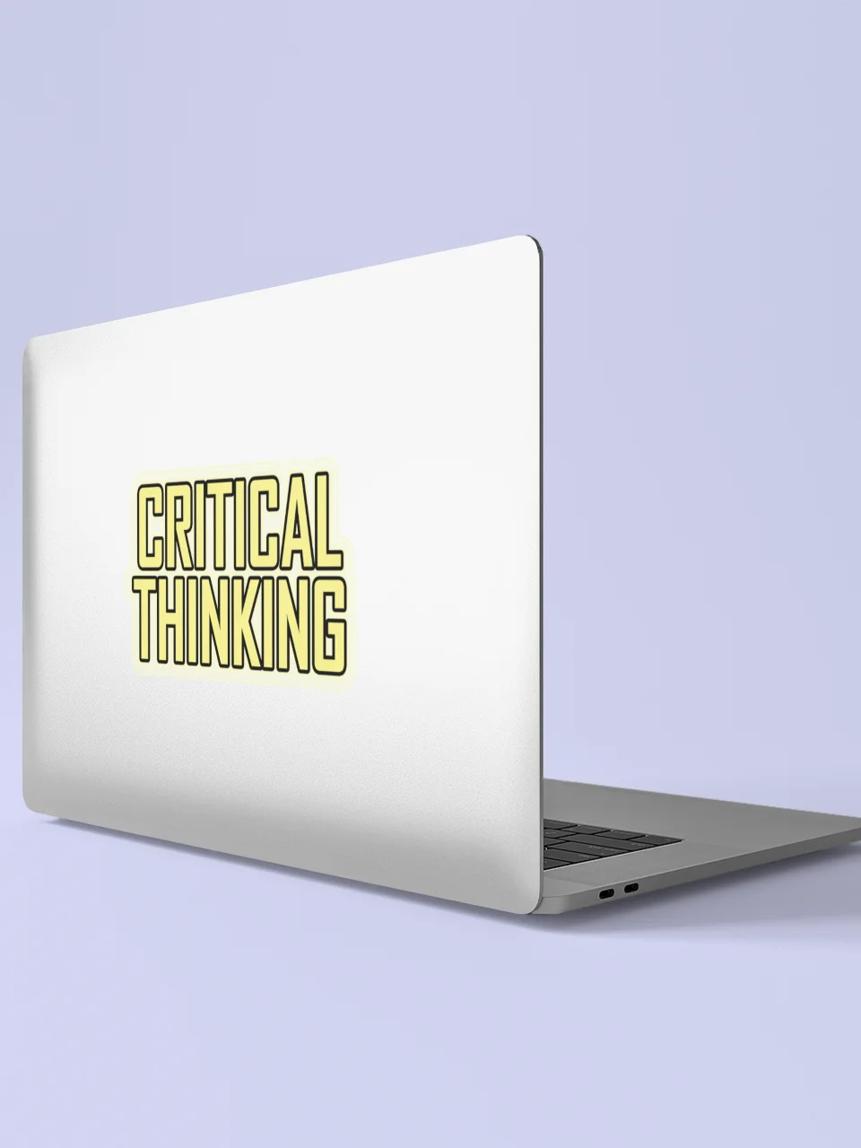 Promote Critical Thinking Now Sticker - Political Vinyl Decal product image (3)
