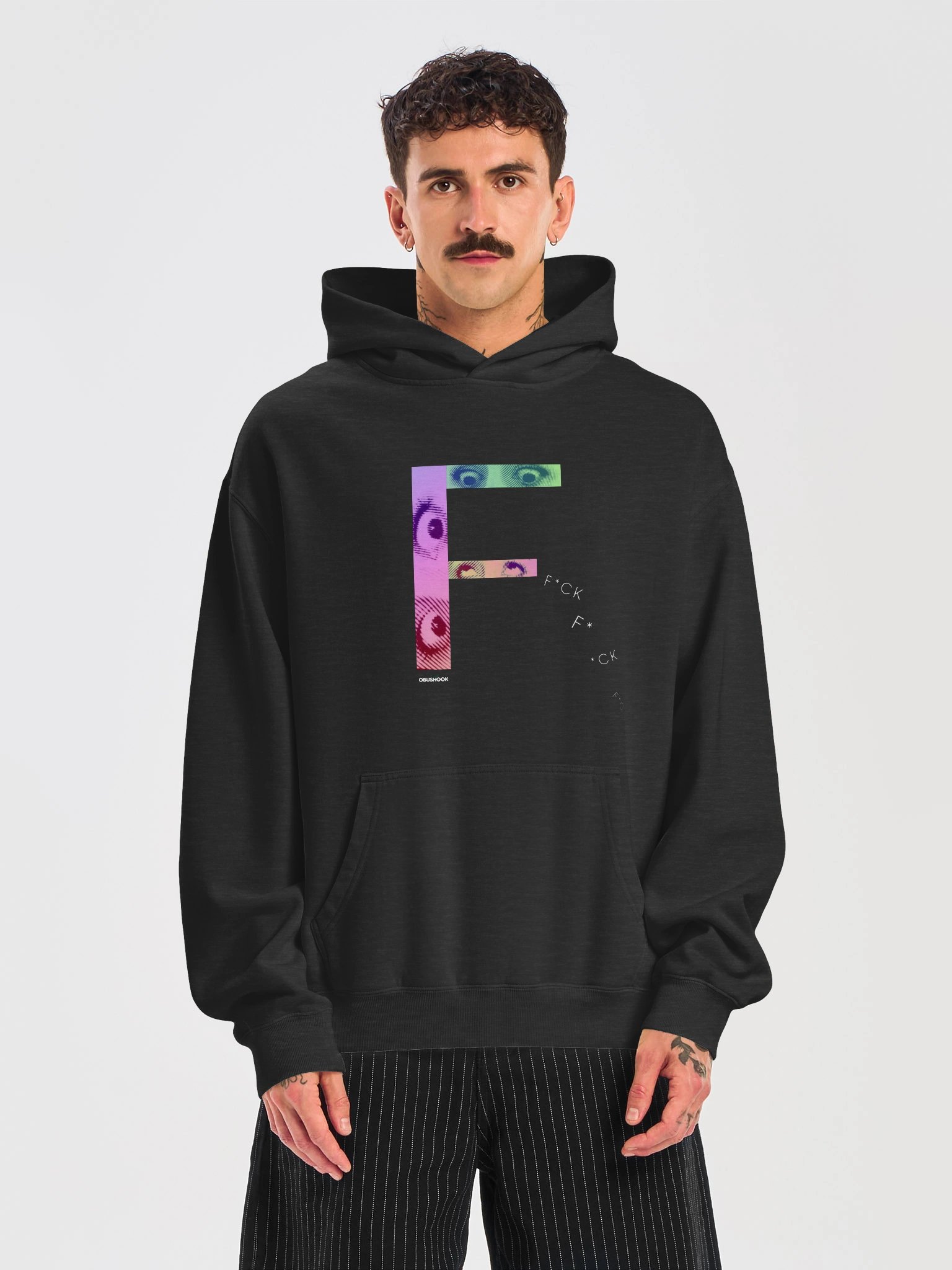 Obushook "F" Eyes Hoodie — IYKYK product image (1)