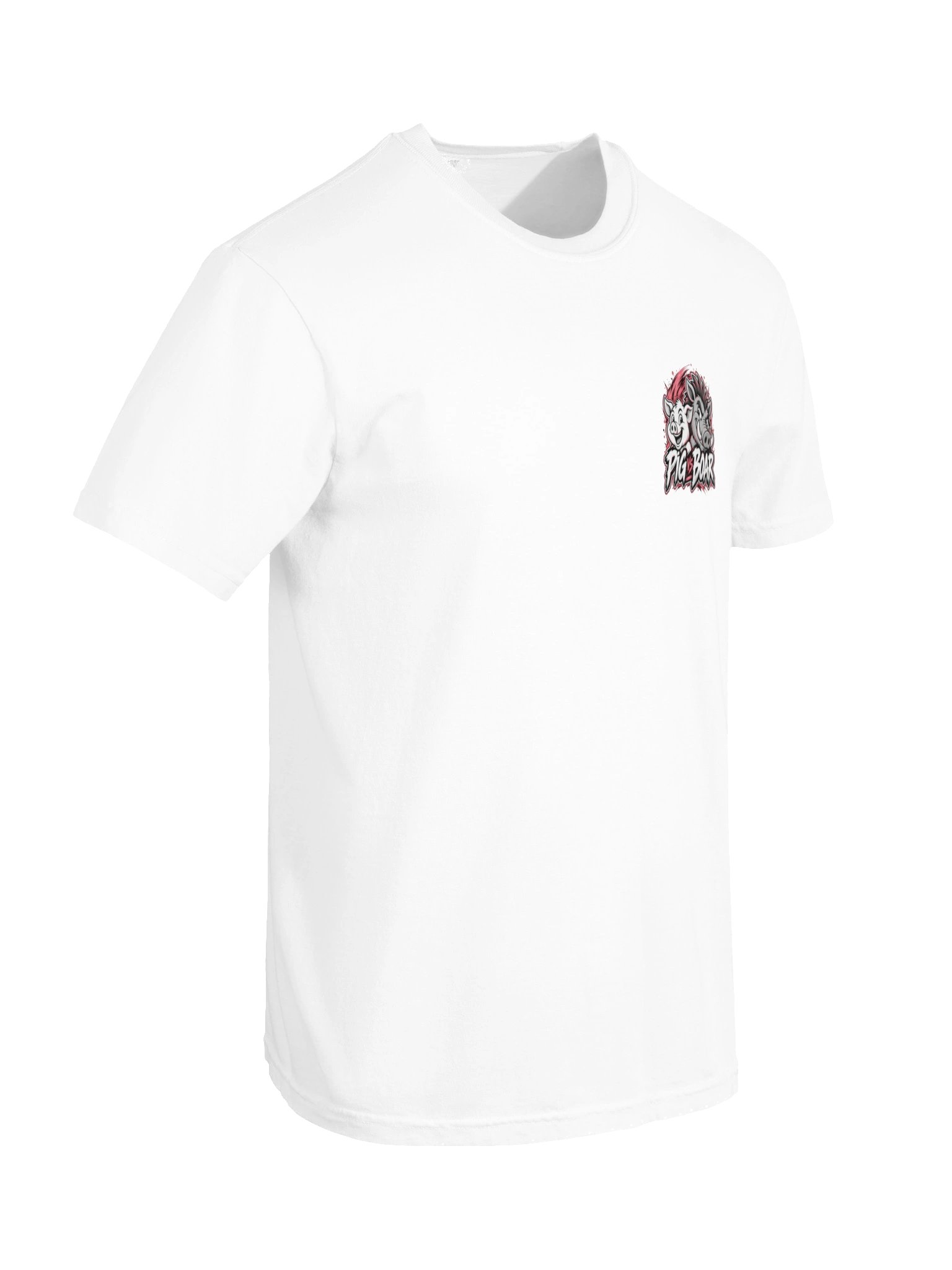 Pig vs Boar Showdown Adult Tee - Pink product image (10)