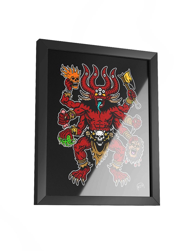 BongLaDor the Vape Lord- Framed Print product image (2)
