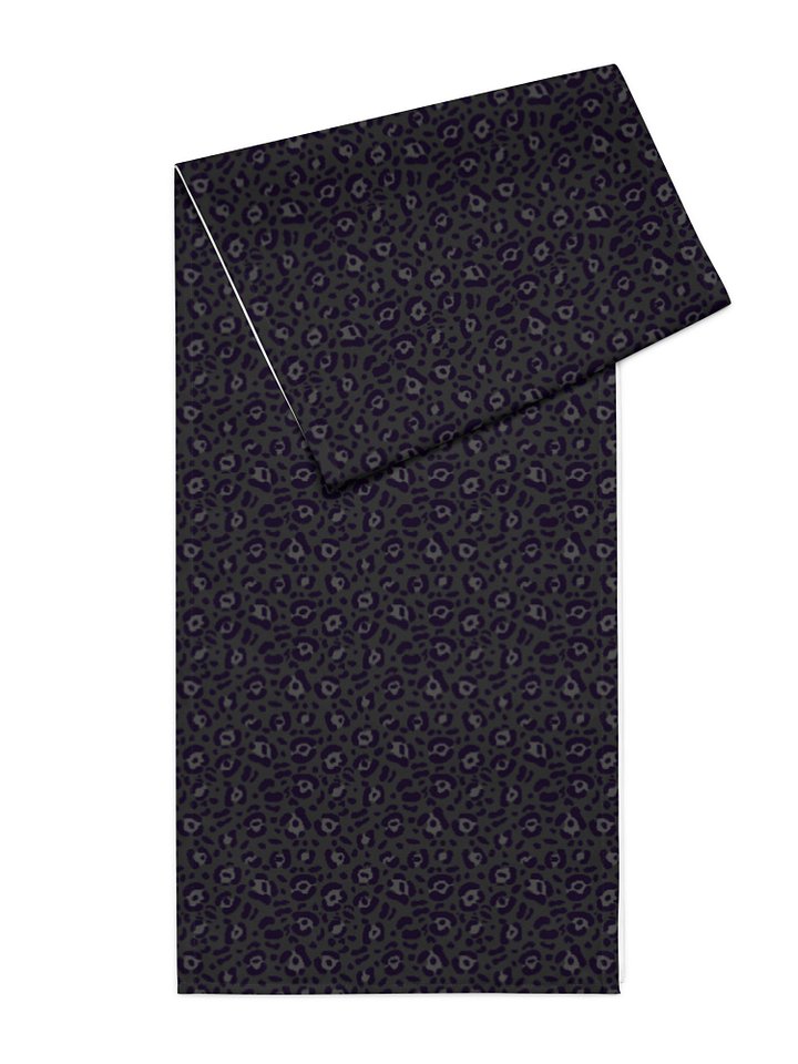 Black Leopard Print Table Runner for Home Decor product image (2)