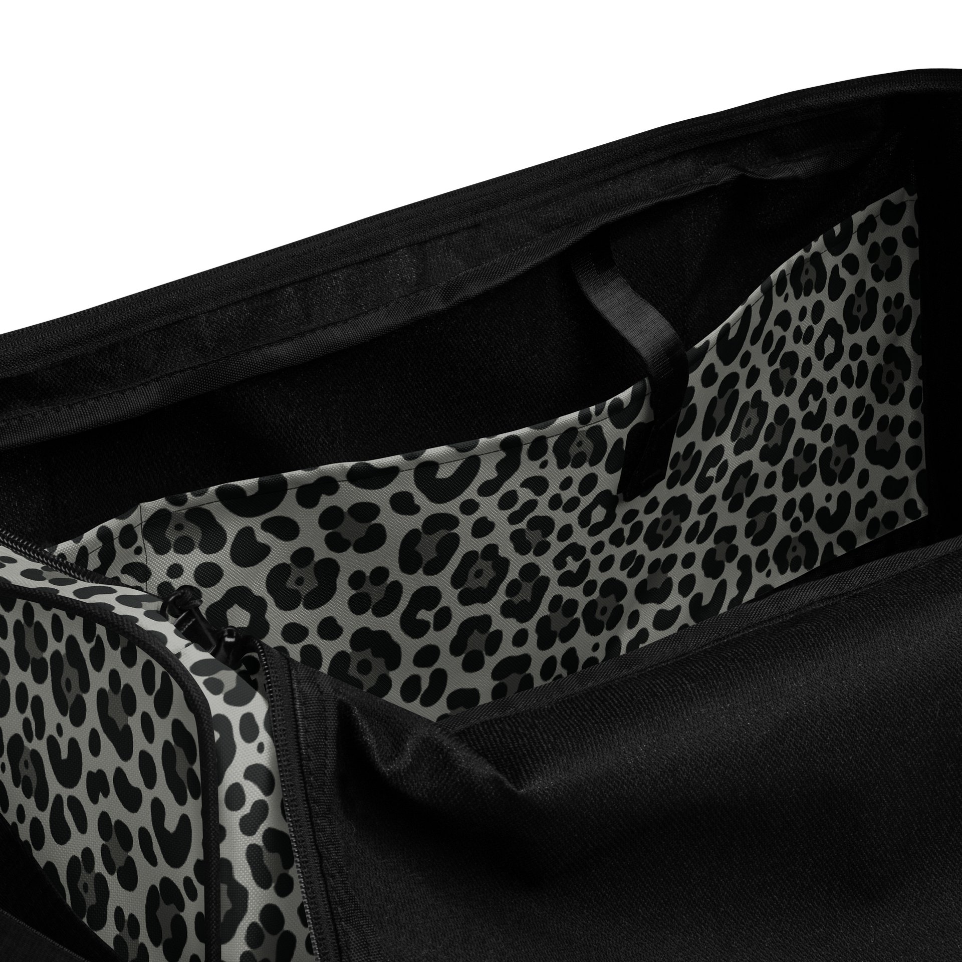 Bold Snow Leopard Print Duffle Bag for Travel product image (6)