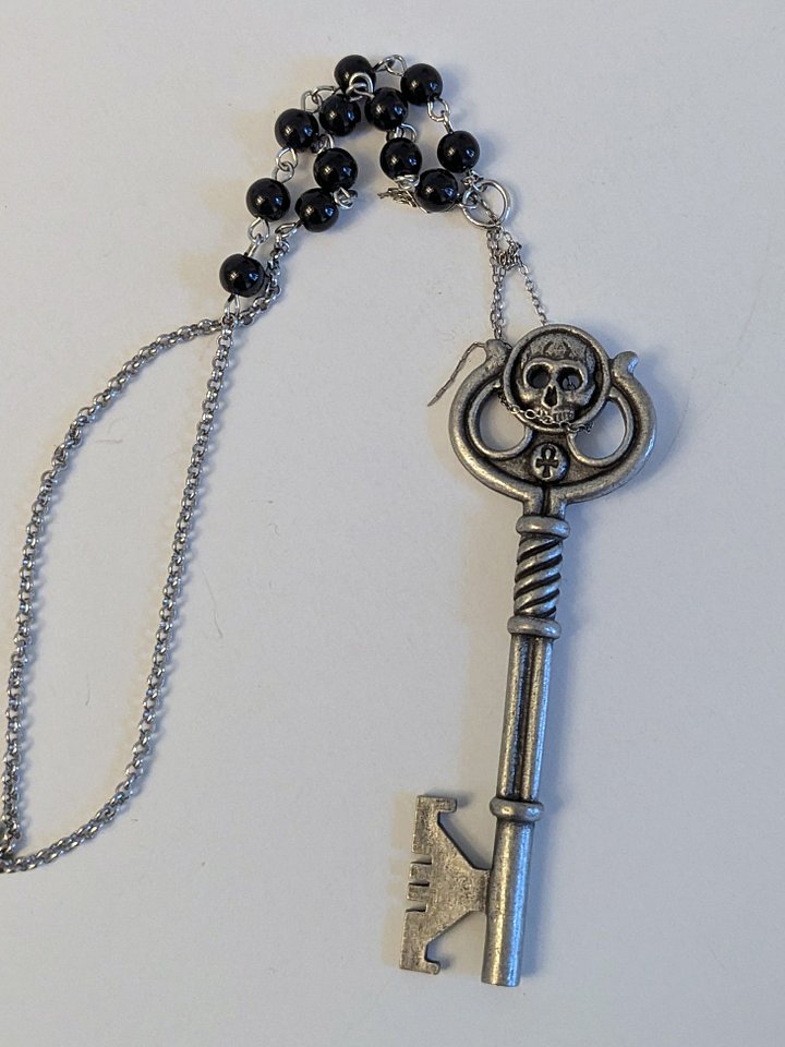 Monica's Stash: LOCKE & KEY Ghost Key Necklace product image (2)